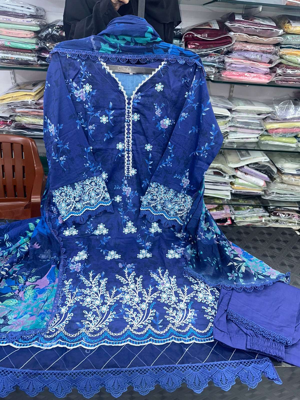 RTW EMBROIDERY CHICKAN KARI LAWN 2026 VOL - 01 OPEN PICS BY MAUSUMMERY - 19