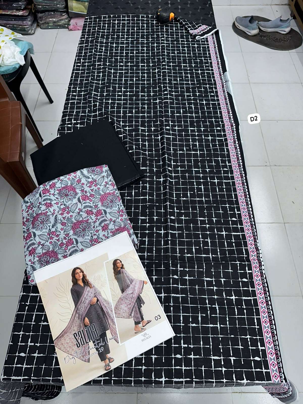 SALINA PRINTED LAWN COLLECTION VOL - 19 BY REGALIA TEXTILES - 02