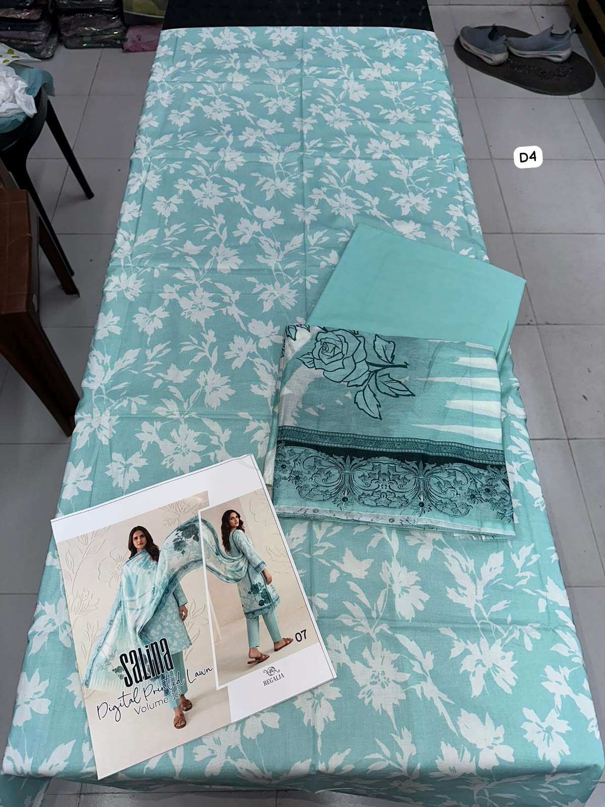 SALINA PRINTED LAWN COLLECTION VOL - 19 BY REGALIA TEXTILES - 04