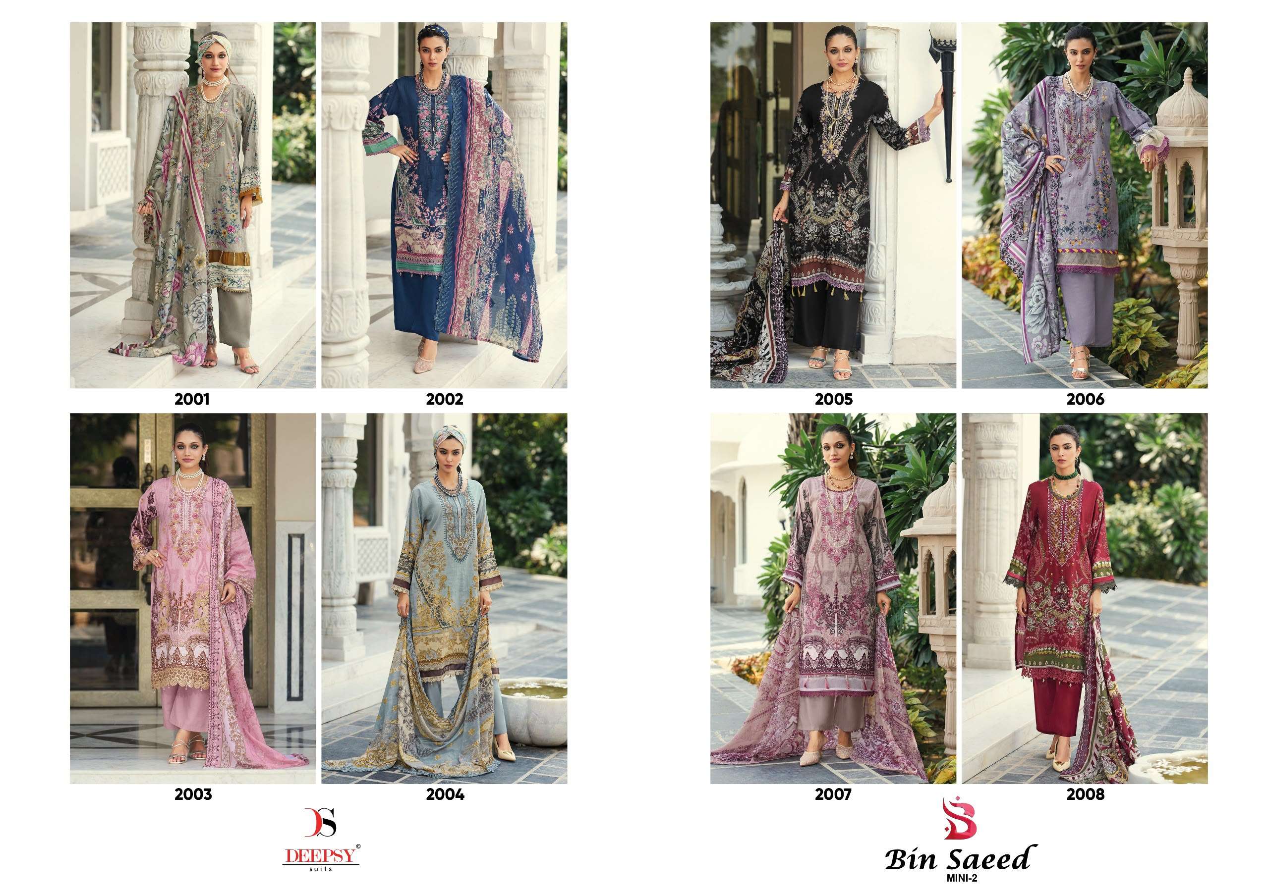BIN SAEED MINI - 02 BY DEEPSY SUITS - 01 - 08 B