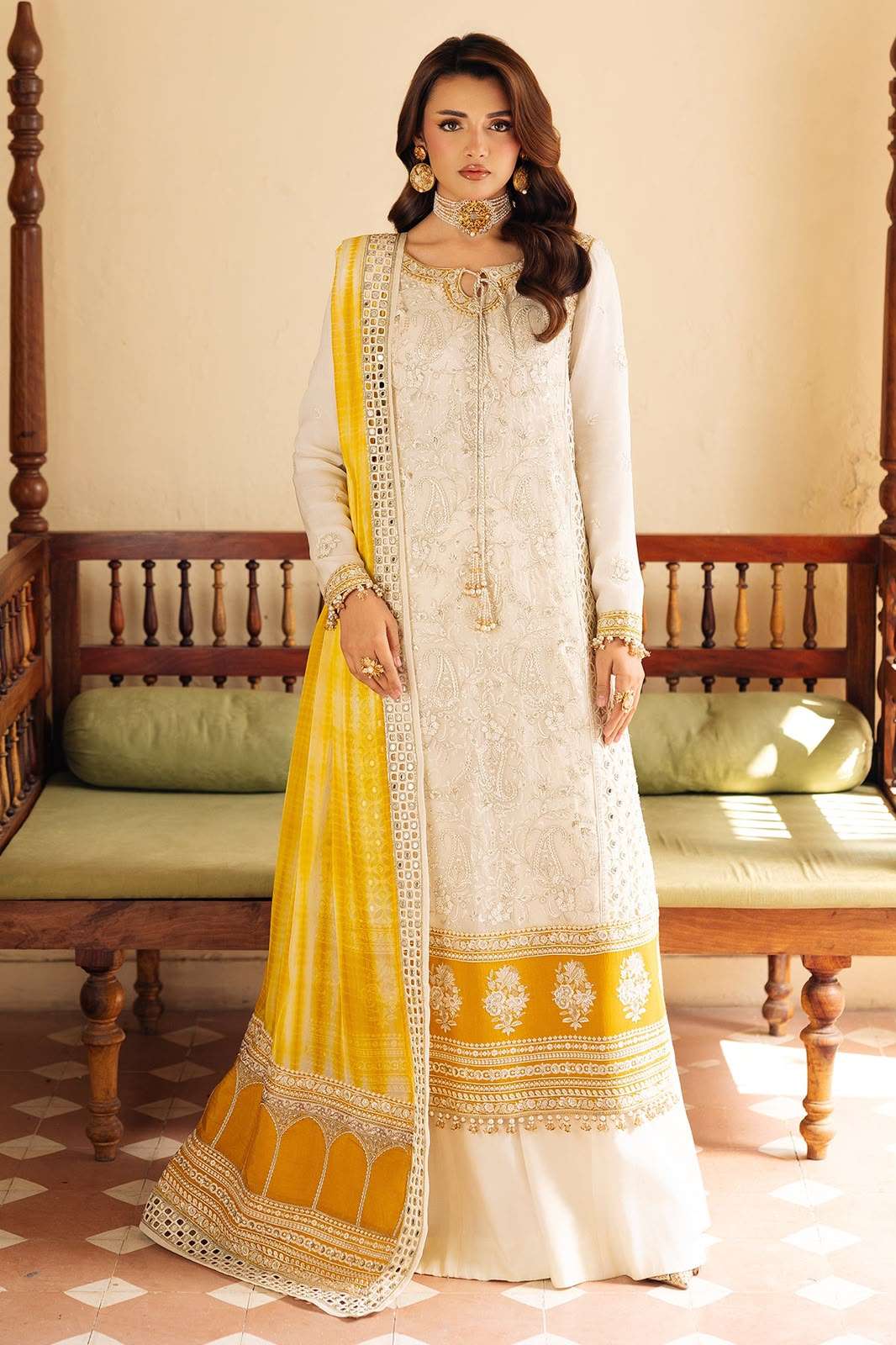 CELINE EMBROIDERED CHIFFON COLLECTION BY CHARIZMA - 01