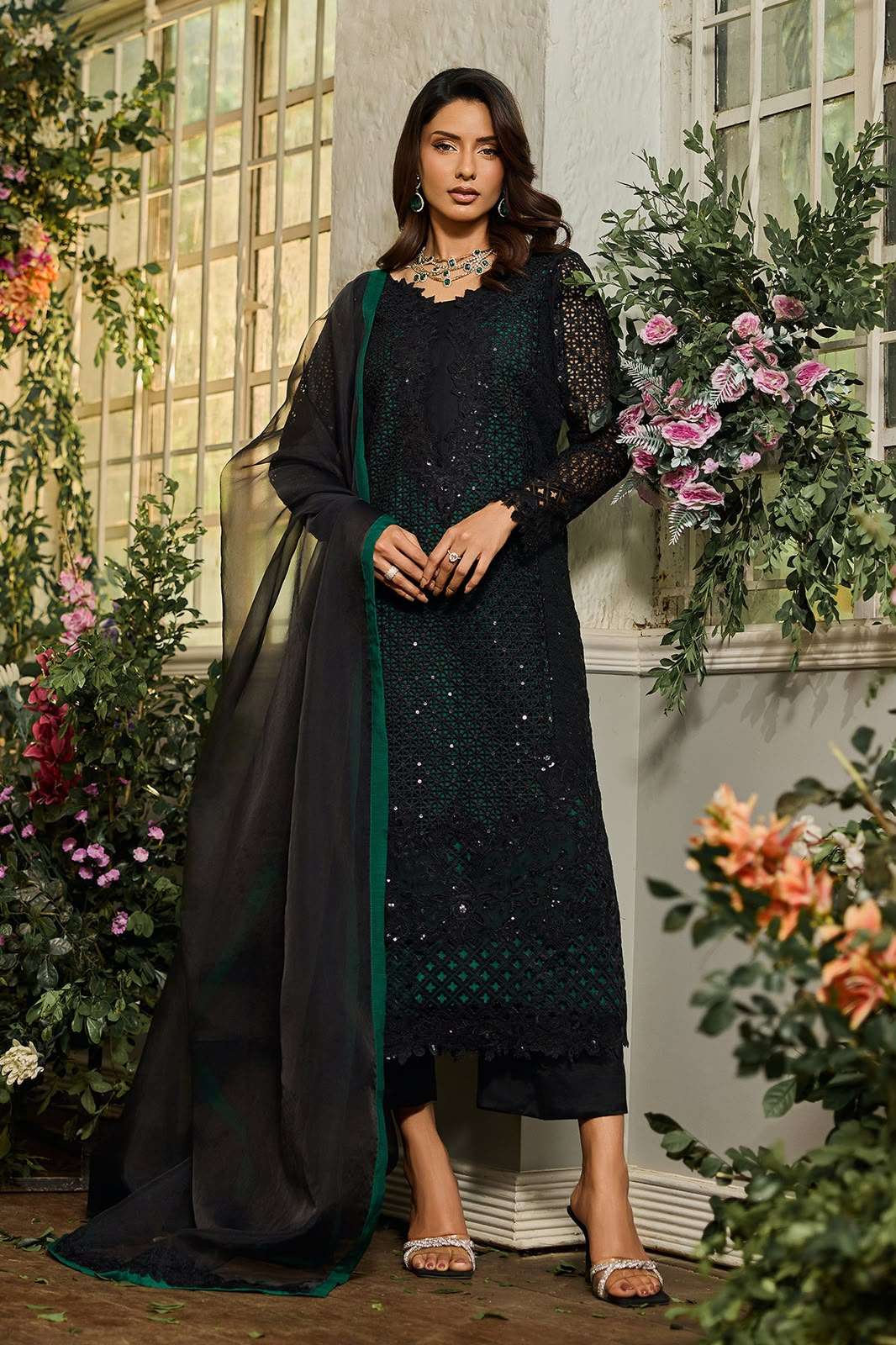 CELINE EMBROIDERED CHIFFON COLLECTION BY CHARIZMA - 04