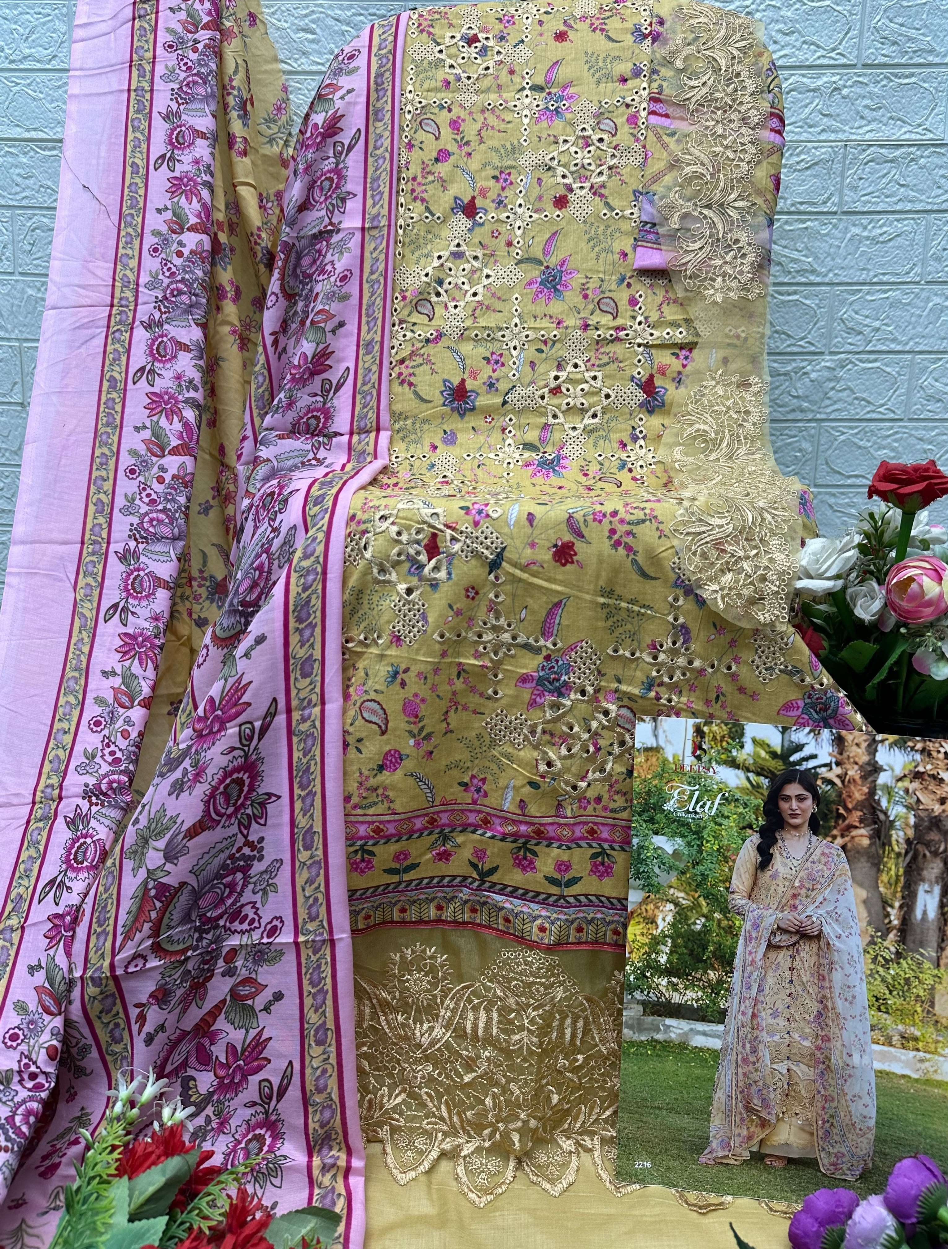 ELAF CHIKANKARI - 02 OPEN PICS BY DEEPSY SUITS - 06