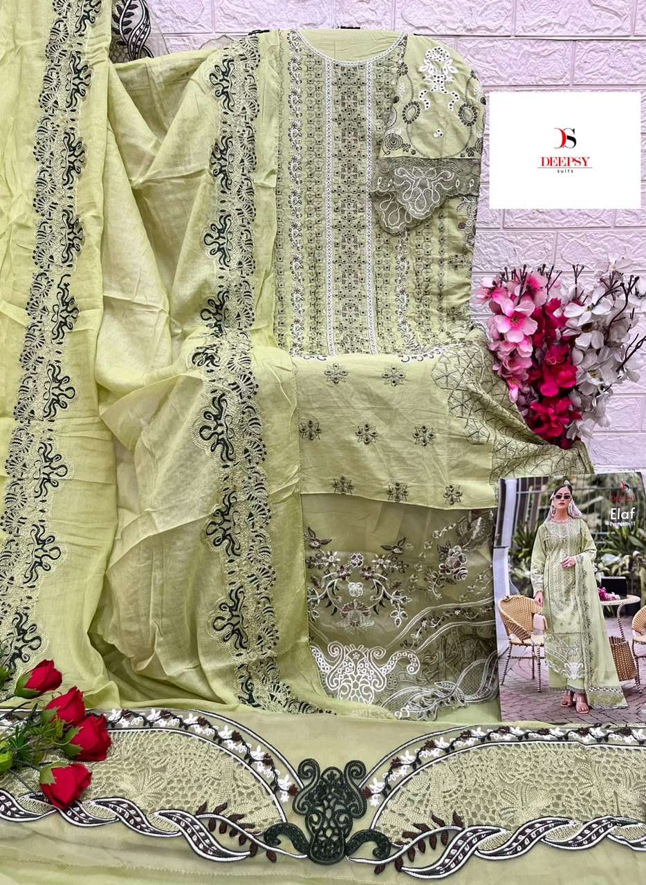 ELAF PREMIUM - 11 LUXURY LAWN BY DEEPSY SUITS - 02