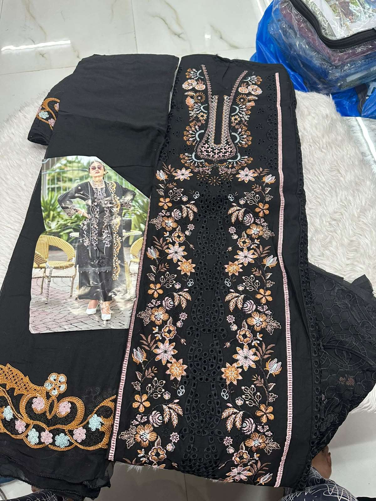 Falah Premium Cotton Colleciton Code - 50185 By Falah Designer Suits - 01
