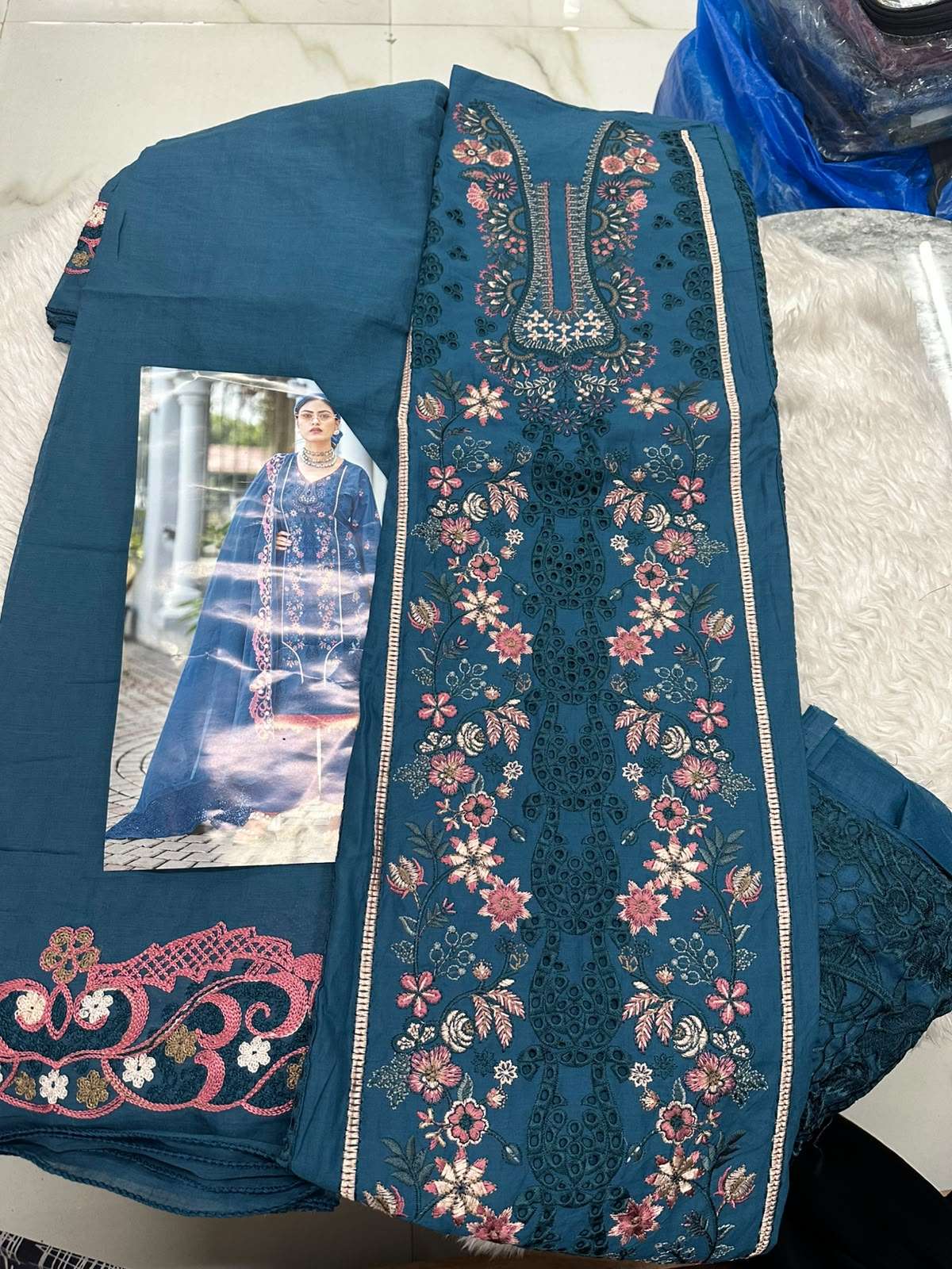 Falah Premium Cotton Colleciton Code - 50185 By Falah Designer Suits - 04