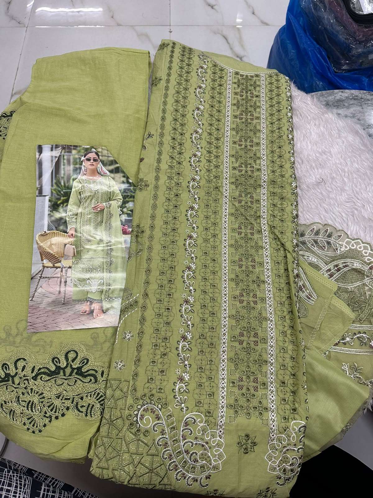 Falah Premium Cotton Colleciton Code - 50185 By Falah Designer Suits - 06