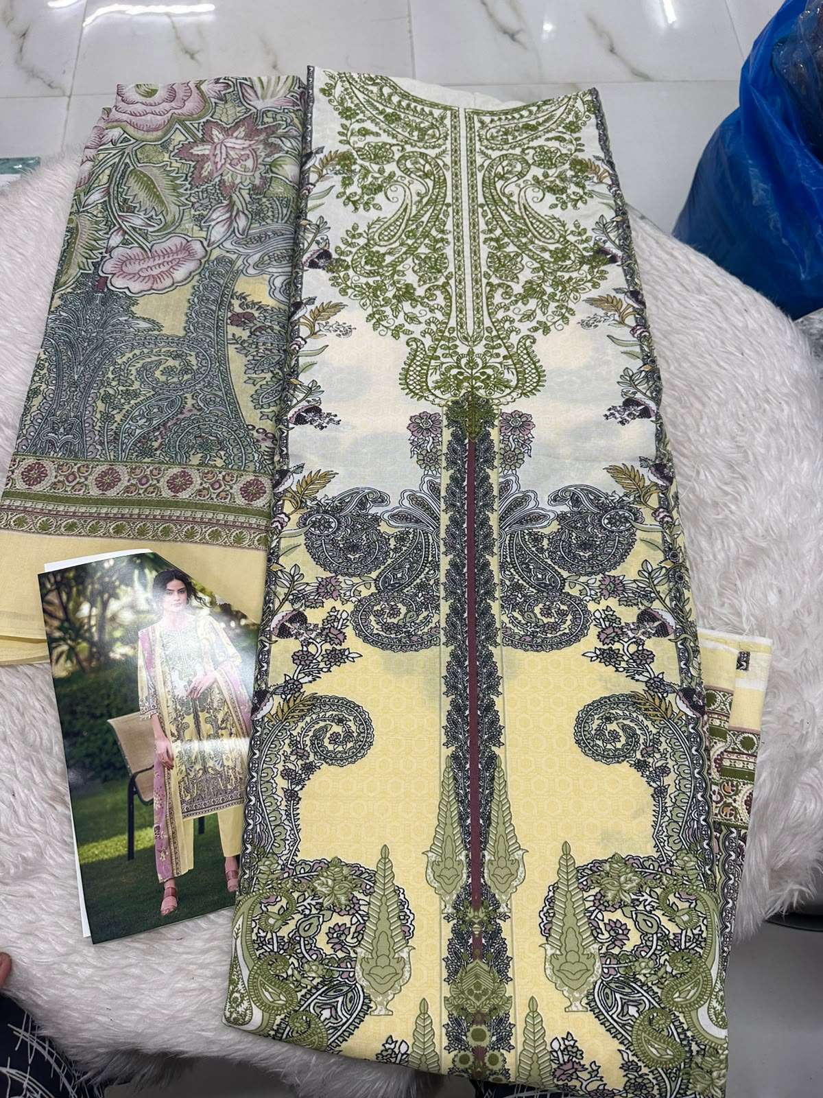 Falah Premium Cotton Colleciton Code - 50187 By Falah Designer Suits - 01