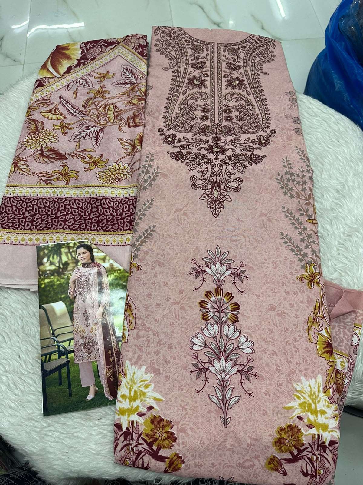 Falah Premium Cotton Colleciton Code - 50187 By Falah Designer Suits - 02