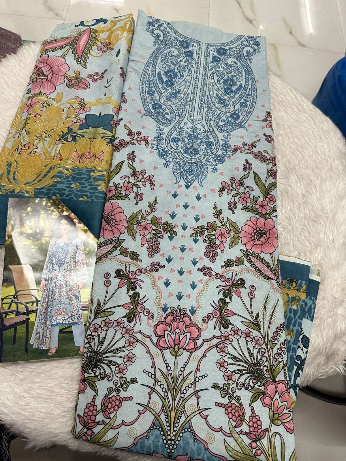 Falah Premium Cotton Colleciton Code - 50187 By Falah Designer Suits - 03