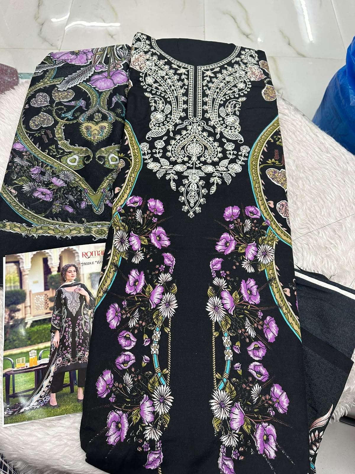 Falah Premium Cotton Colleciton Code - 50187 By Falah Designer Suits - 04
