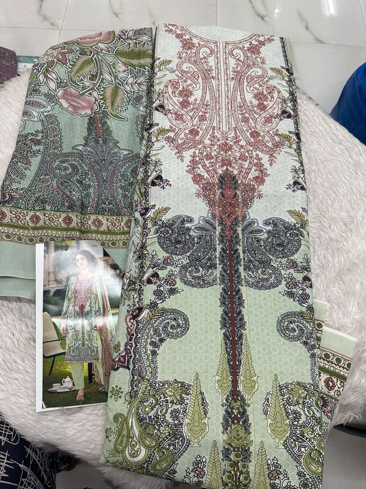 Falah Premium Cotton Colleciton Code - 50187 By Falah Designer Suits - 06