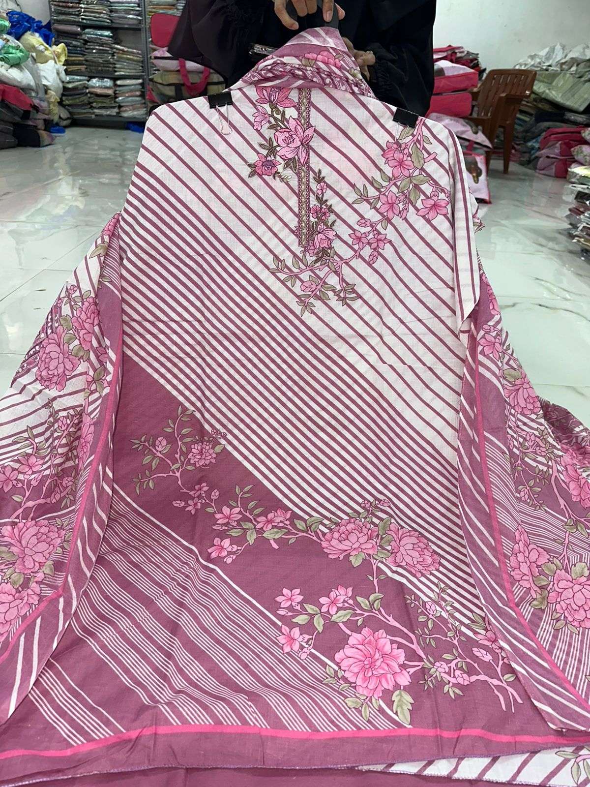 Falah Premium Cotton Collection - 2 Code - NOP65 By Falah Designer Suits - 01