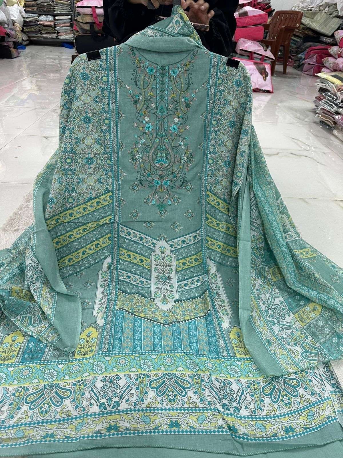 Falah Premium Cotton Collection - 2 Code - NOP65 By Falah Designer Suits - 07