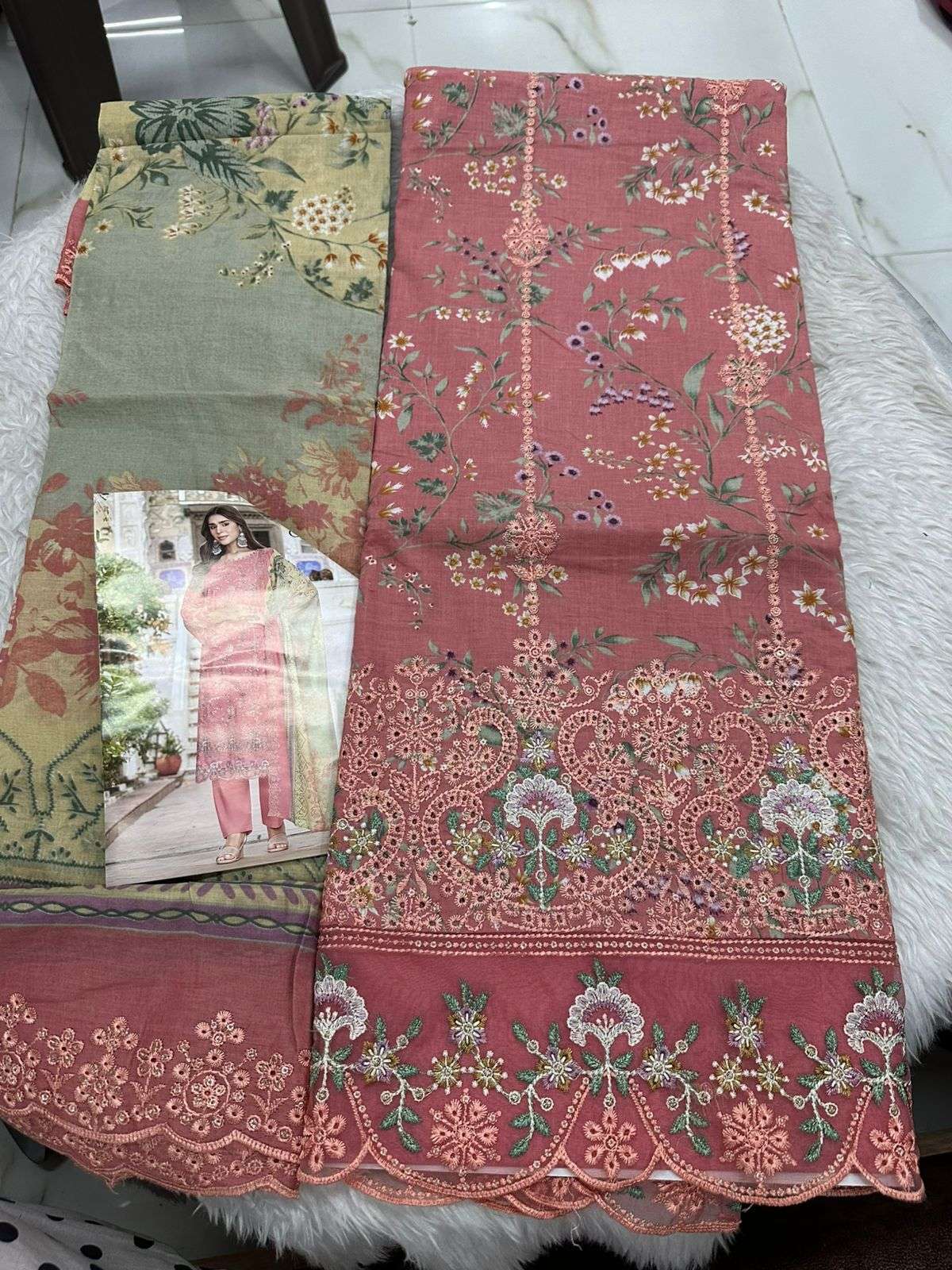 Falah Premium Cotton Collection Code - 50156 By Falah Designer Suits - 03