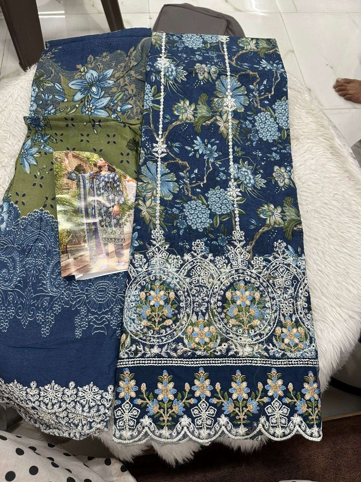 Falah Premium Cotton Collection Code - 50156 By Falah Designer Suits - 05