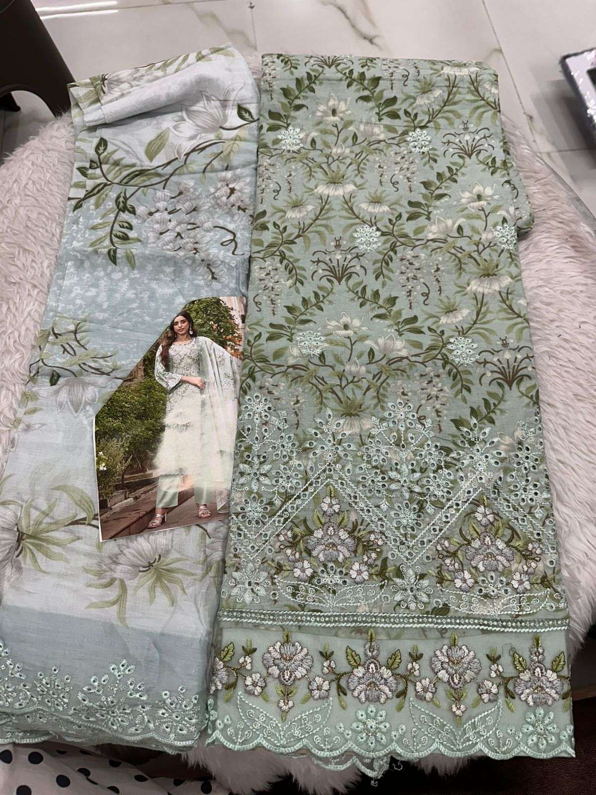 Falah Premium Cotton Collection Code - 50156 By Falah Designer Suits - 06