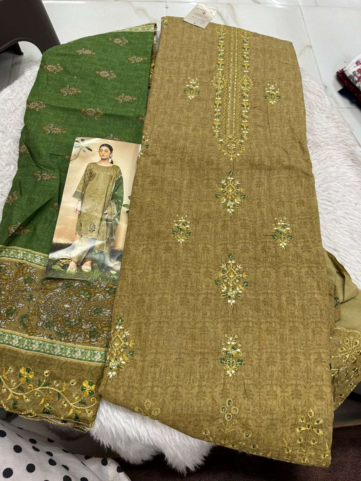Falah Premium Cotton Collection Code - 50157 By Falah Designer Suits - 06