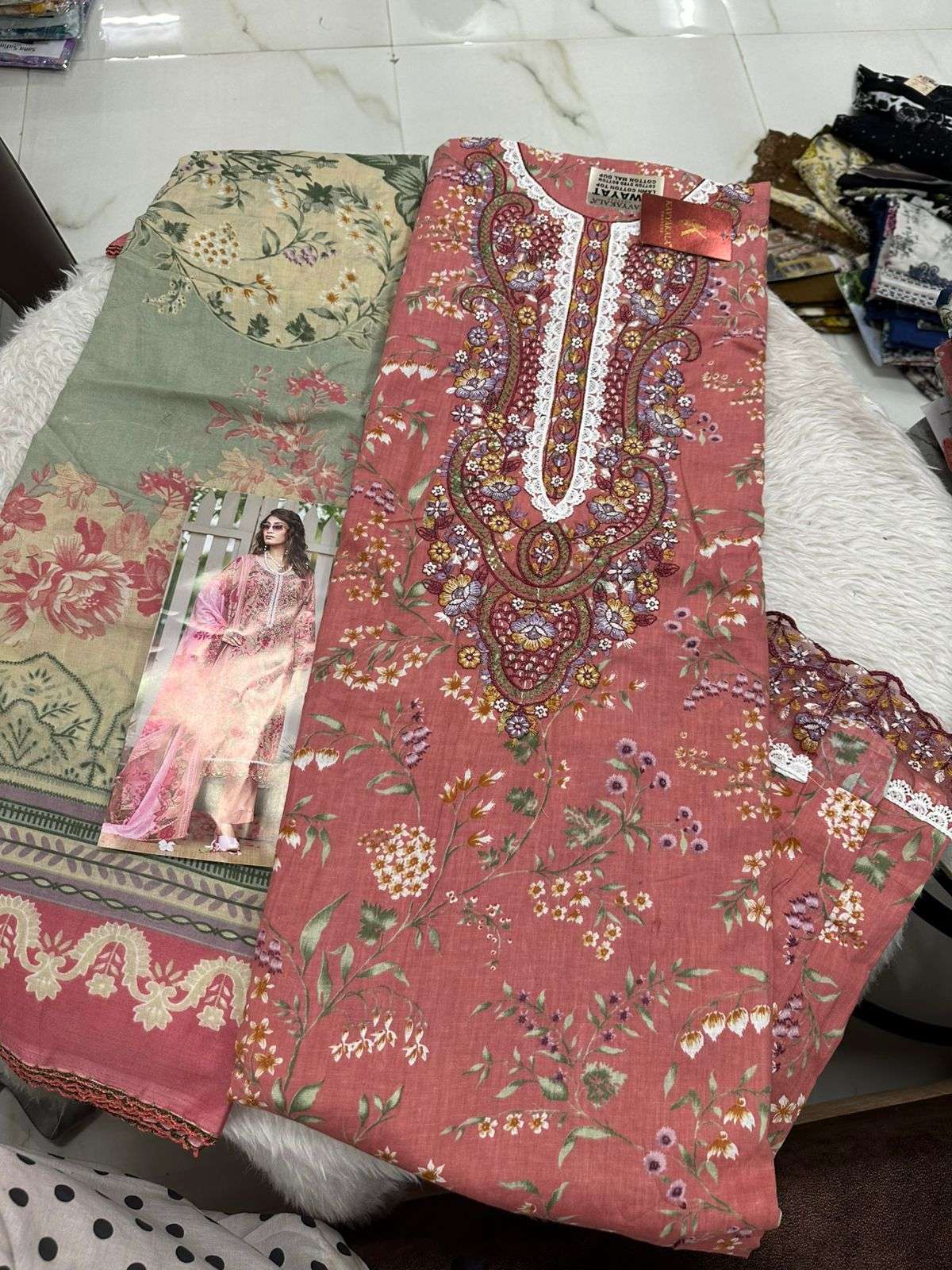 Falah Premium Cotton Collection Code - 50159 By Falah Designer Suits - 06
