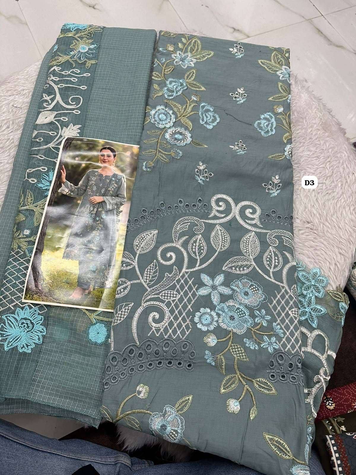 Falah Premium Cotton Collection Code - 50170 By Falah Designer Suits - 01 - 06