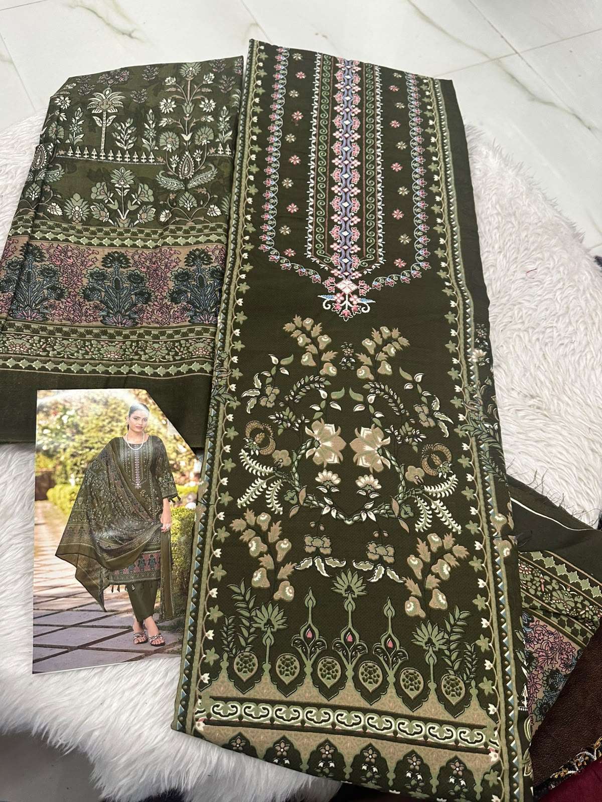 Falah Premium Cotton Collection Code - 50171 By Falah Designer Suits - 06