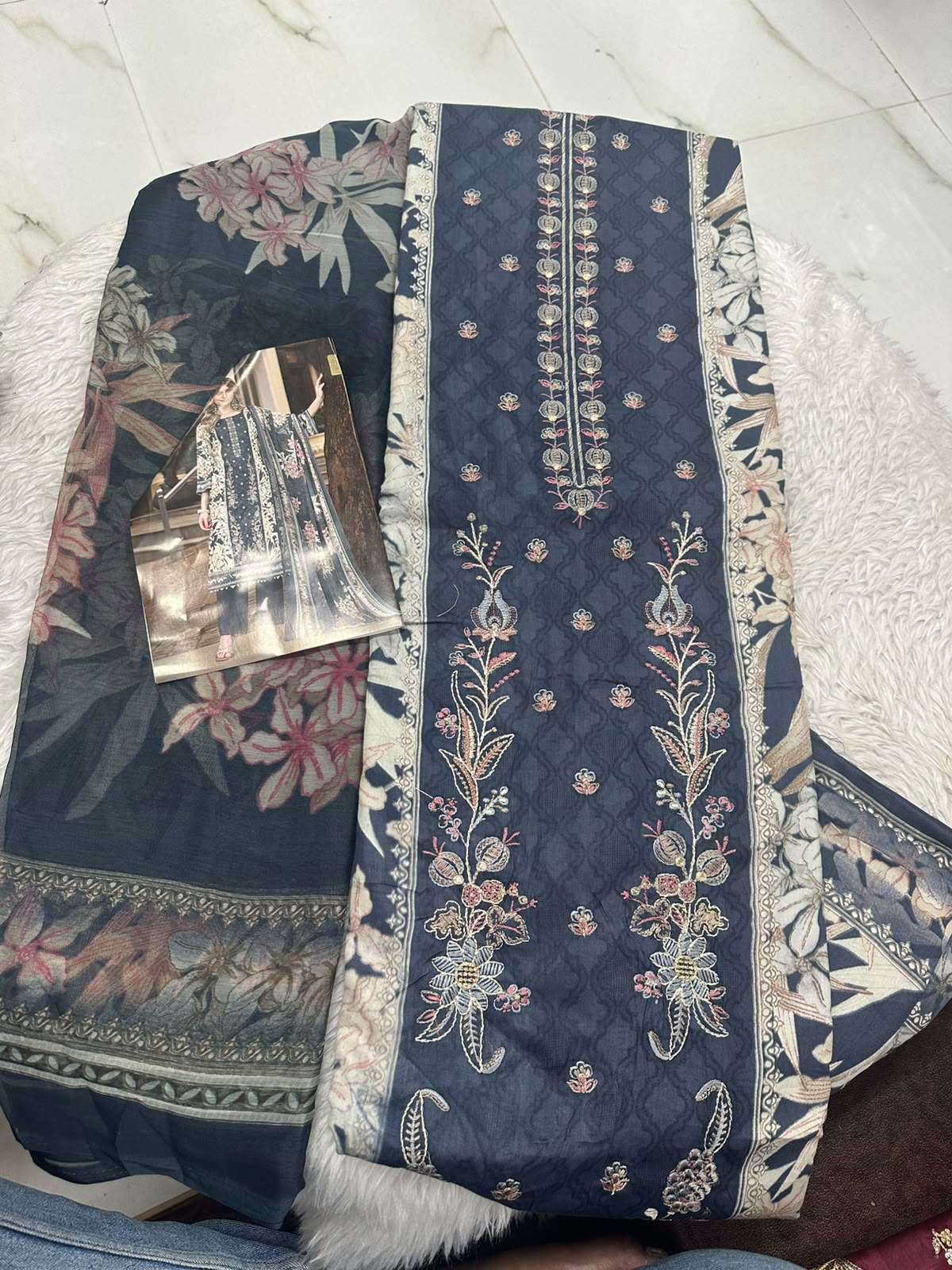 Falah Premium Cotton Collection Code - 50172 By Falah Designer Suits - 03
