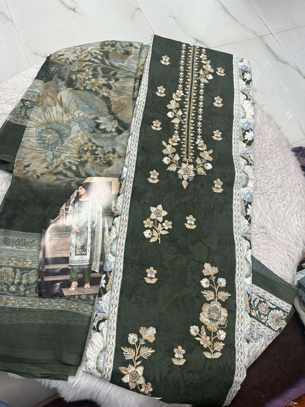 Falah Premium Cotton Collection Code - 50172 By Falah Designer Suits - 04