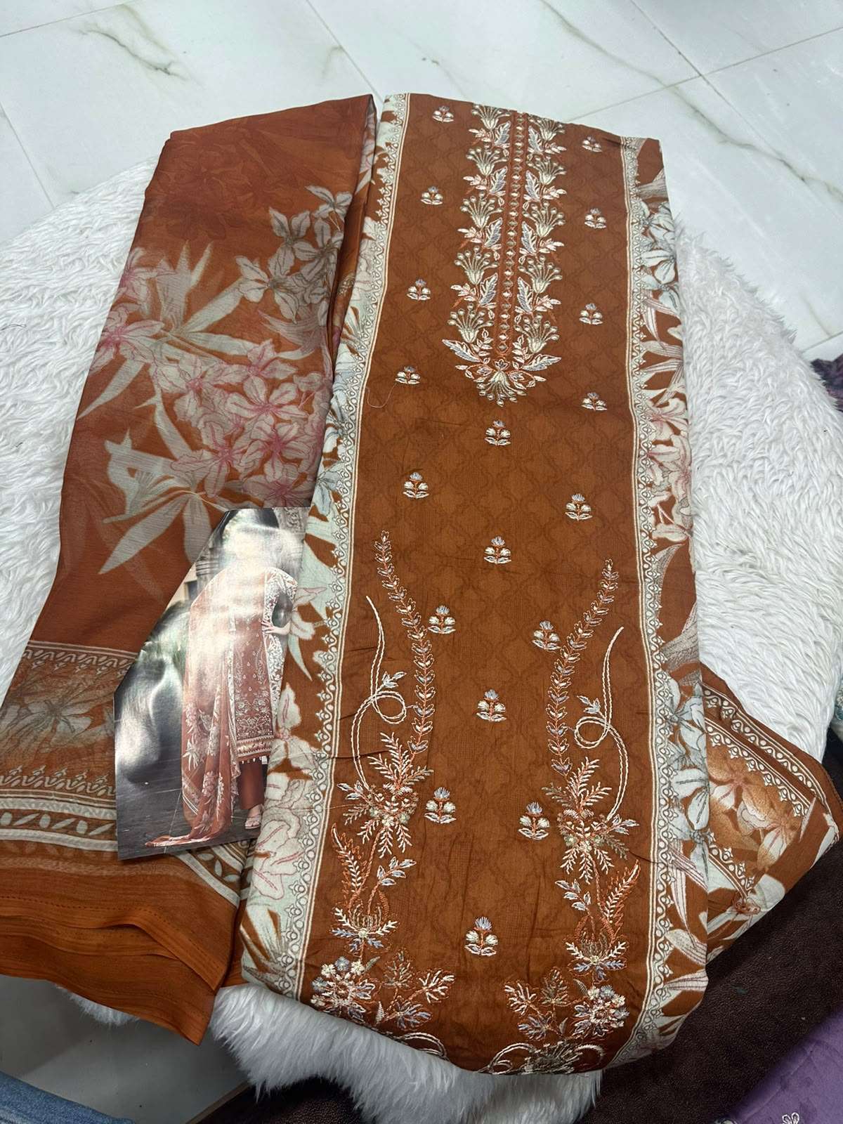 Falah Premium Cotton Collection Code - 50172 By Falah Designer Suits - 05