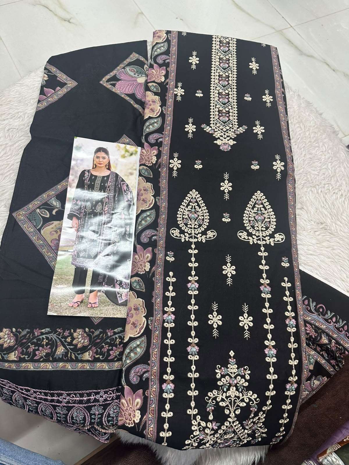 Falah Premium Cotton Collection Code - 50173 By Falah Designer Suits - 01 - 06