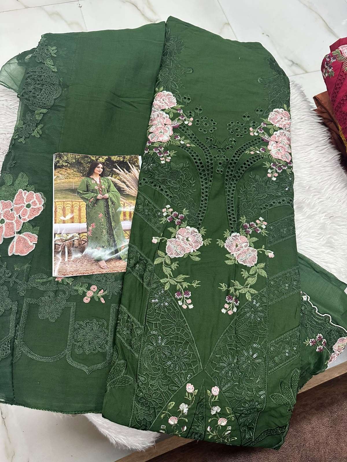 Falah Premium Cotton Collection Code - 50176 By Falah Designer Suits - 02
