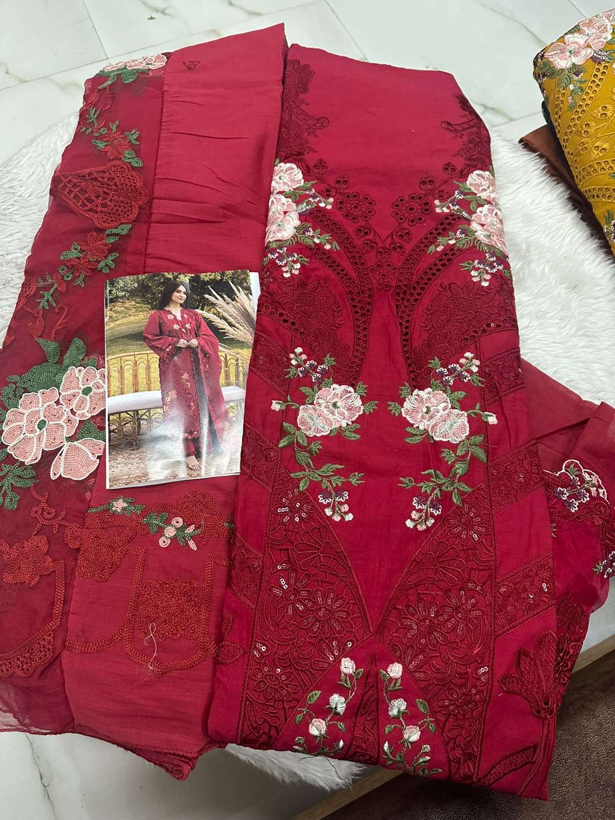 Falah Premium Cotton Collection Code - 50176 By Falah Designer Suits - 05