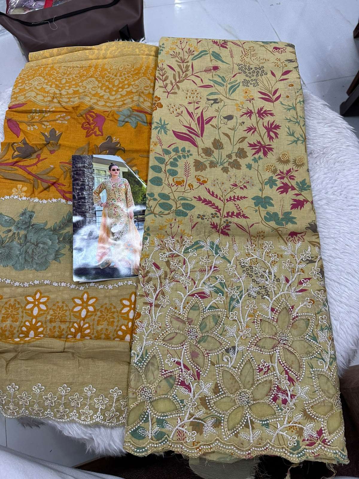 Falah Premium Cotton Collection Code - 50177 By Falah Designer Suits - 01 - 08