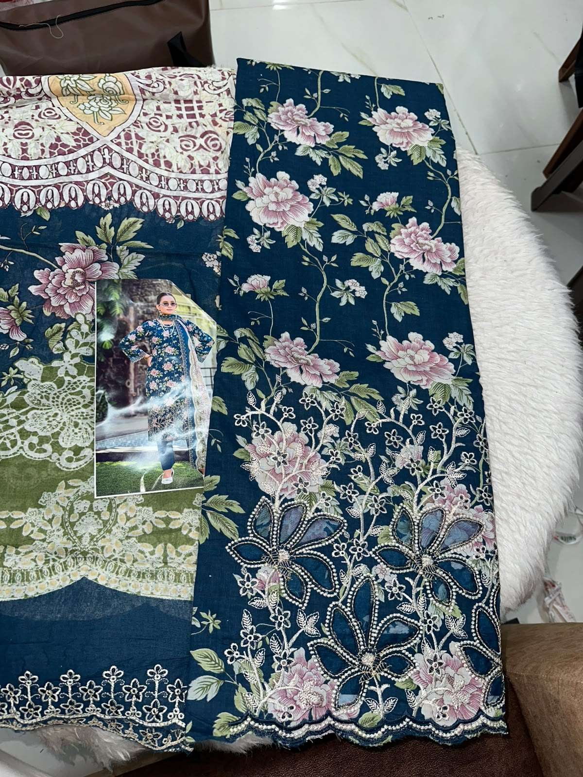 Falah Premium Cotton Collection Code - 50177 By Falah Designer Suits - 02