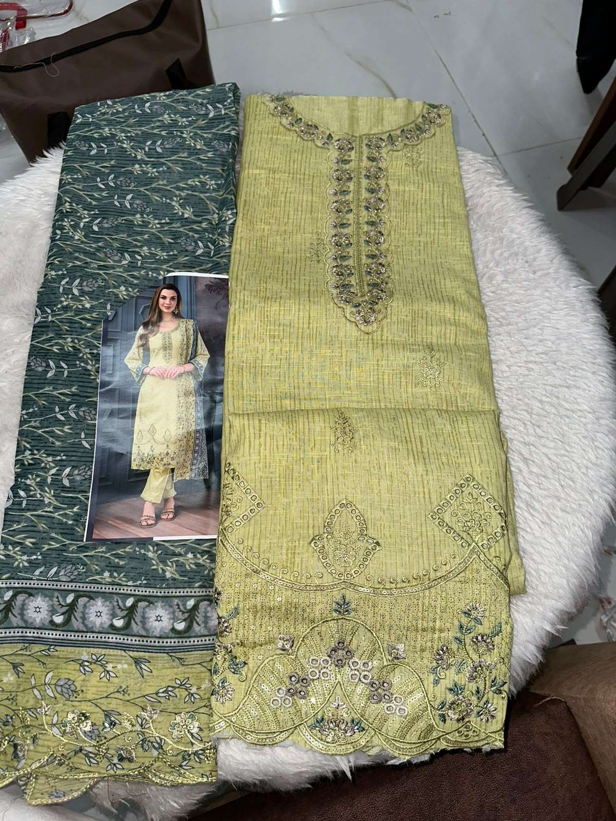Falah Premium Cotton Collection Code - 50178 By Falah Designer Suits - 01 - 06