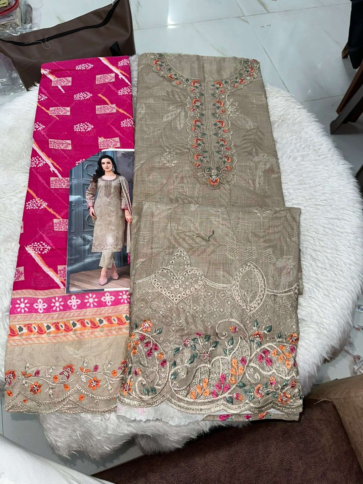 Falah Premium Cotton Collection Code - 50178 By Falah Designer Suits - 04