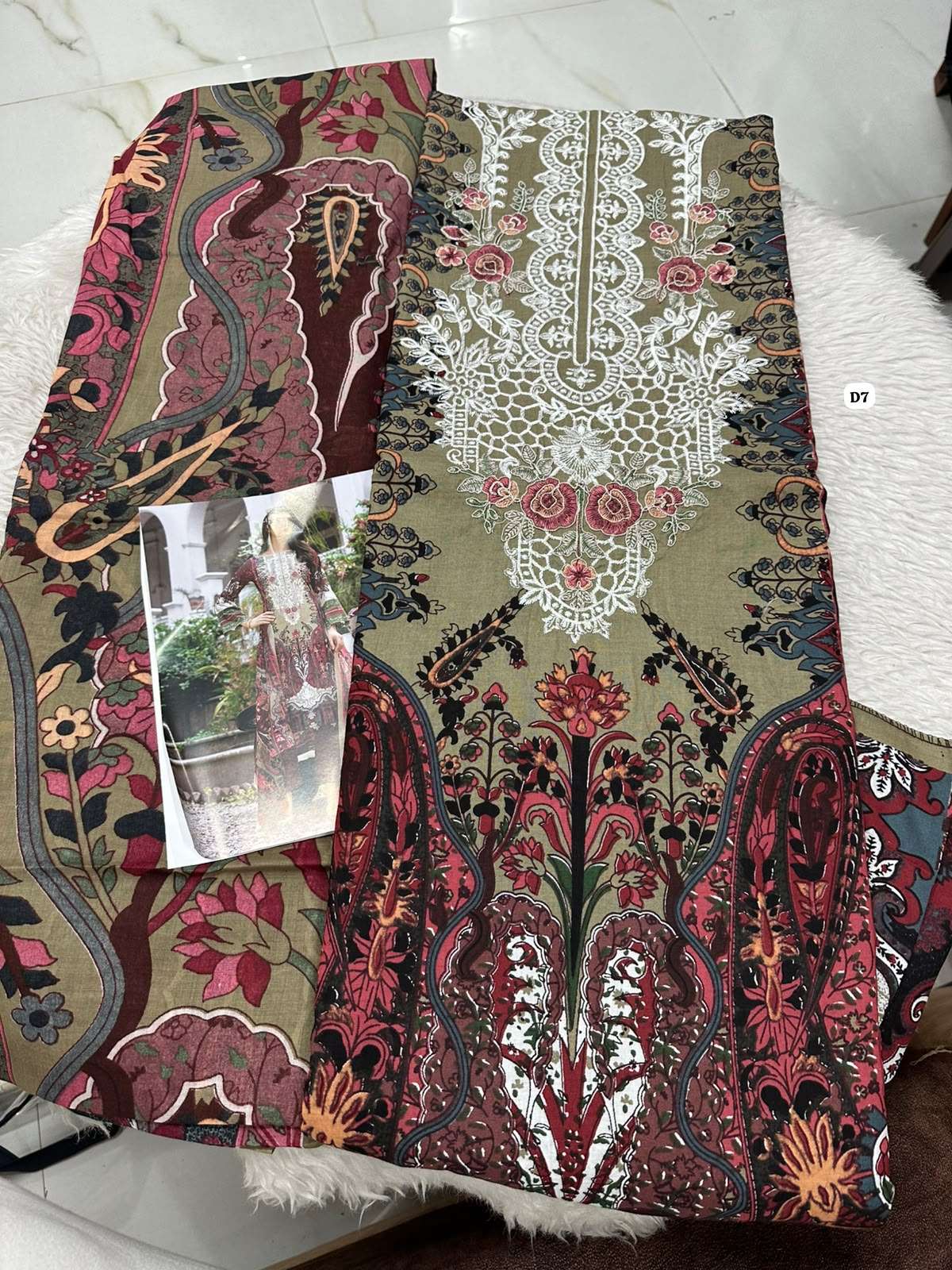 Falah Premium Cotton Collection Code - 50179 By Falah Designer Suits - 06