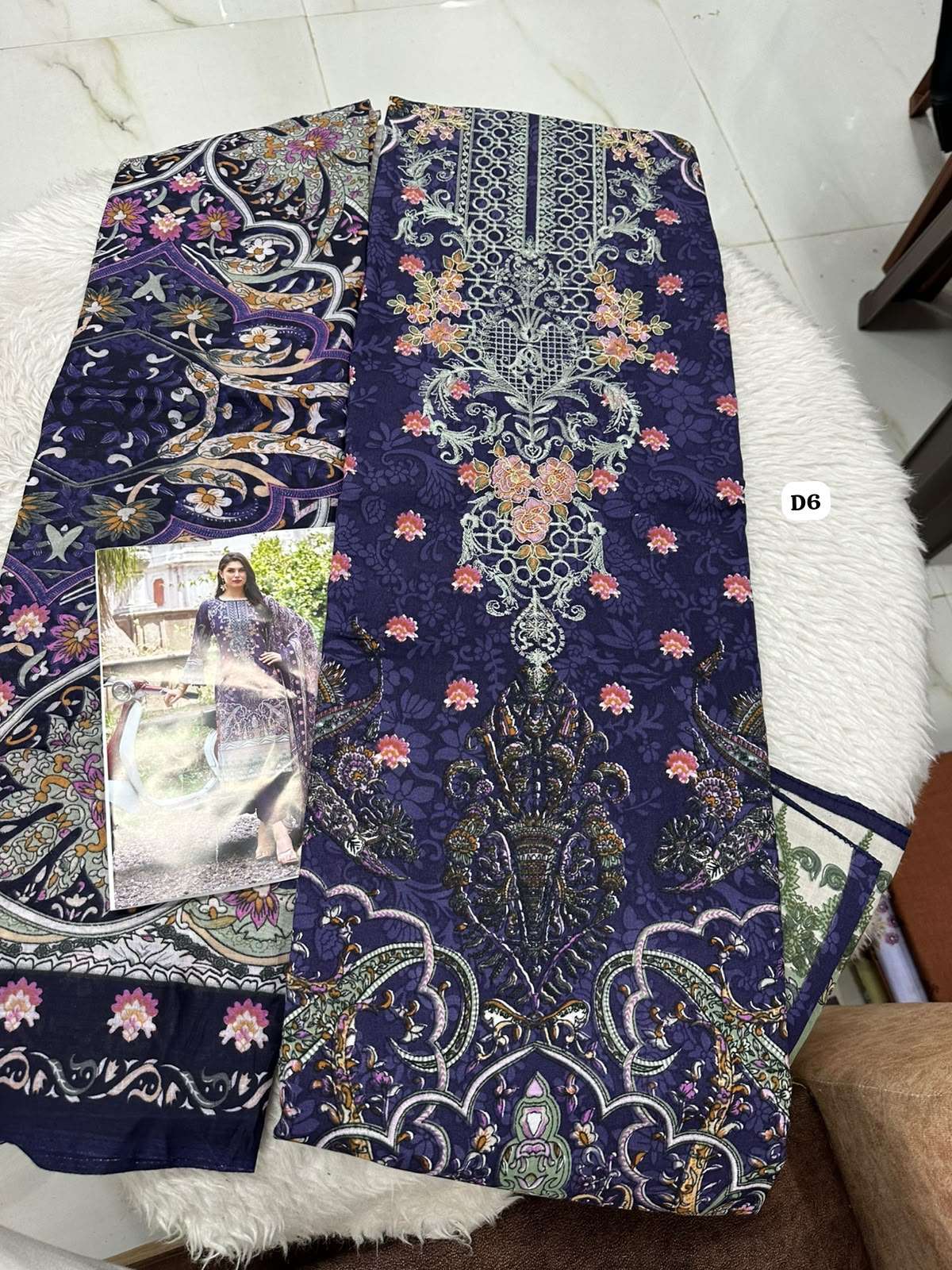 Falah Premium Cotton Collection Code - 50179 By Falah Designer Suits - 07