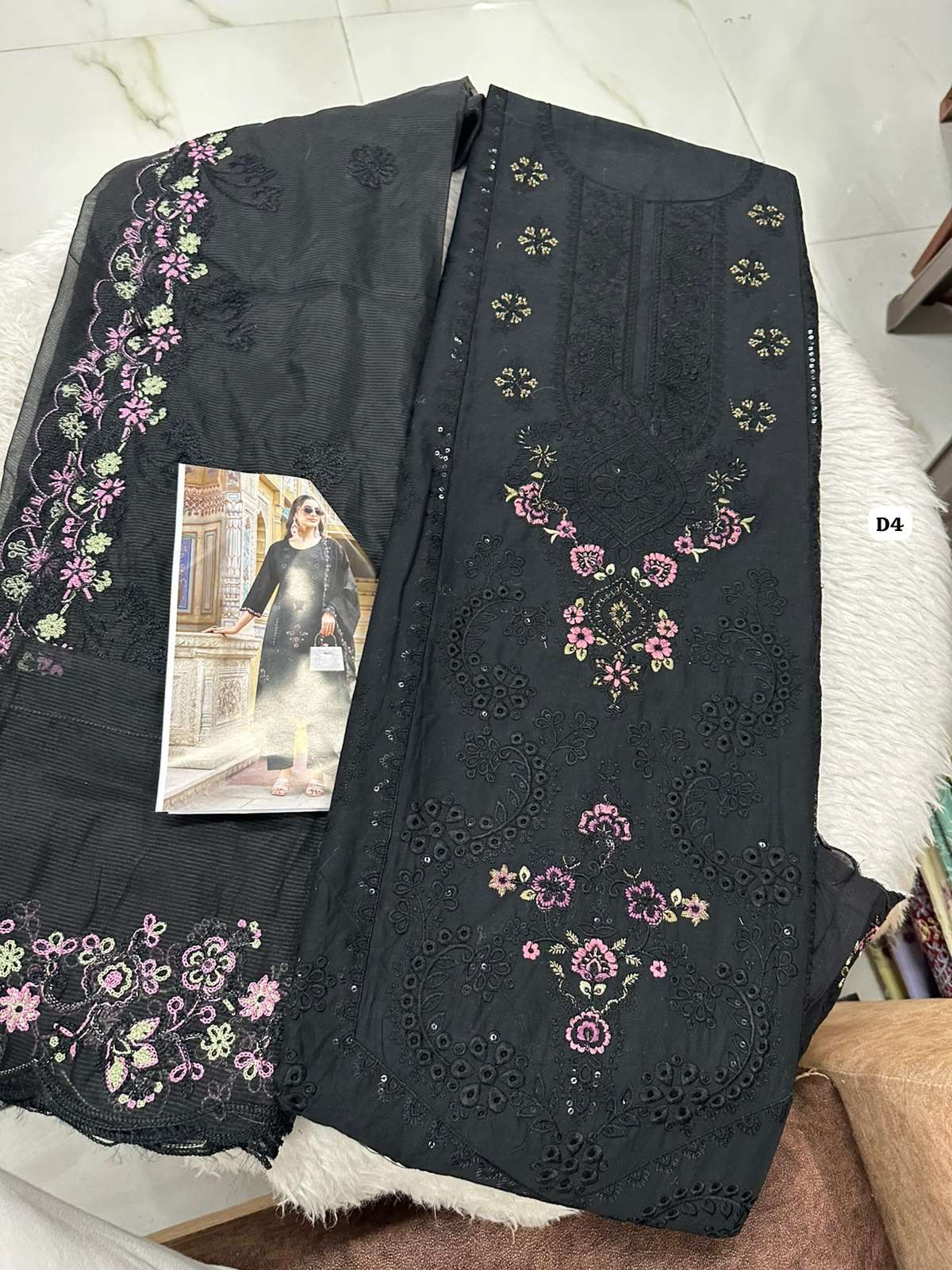 Falah Premium Cotton Collection Code - 50180 By Falah Designer Suits - 03