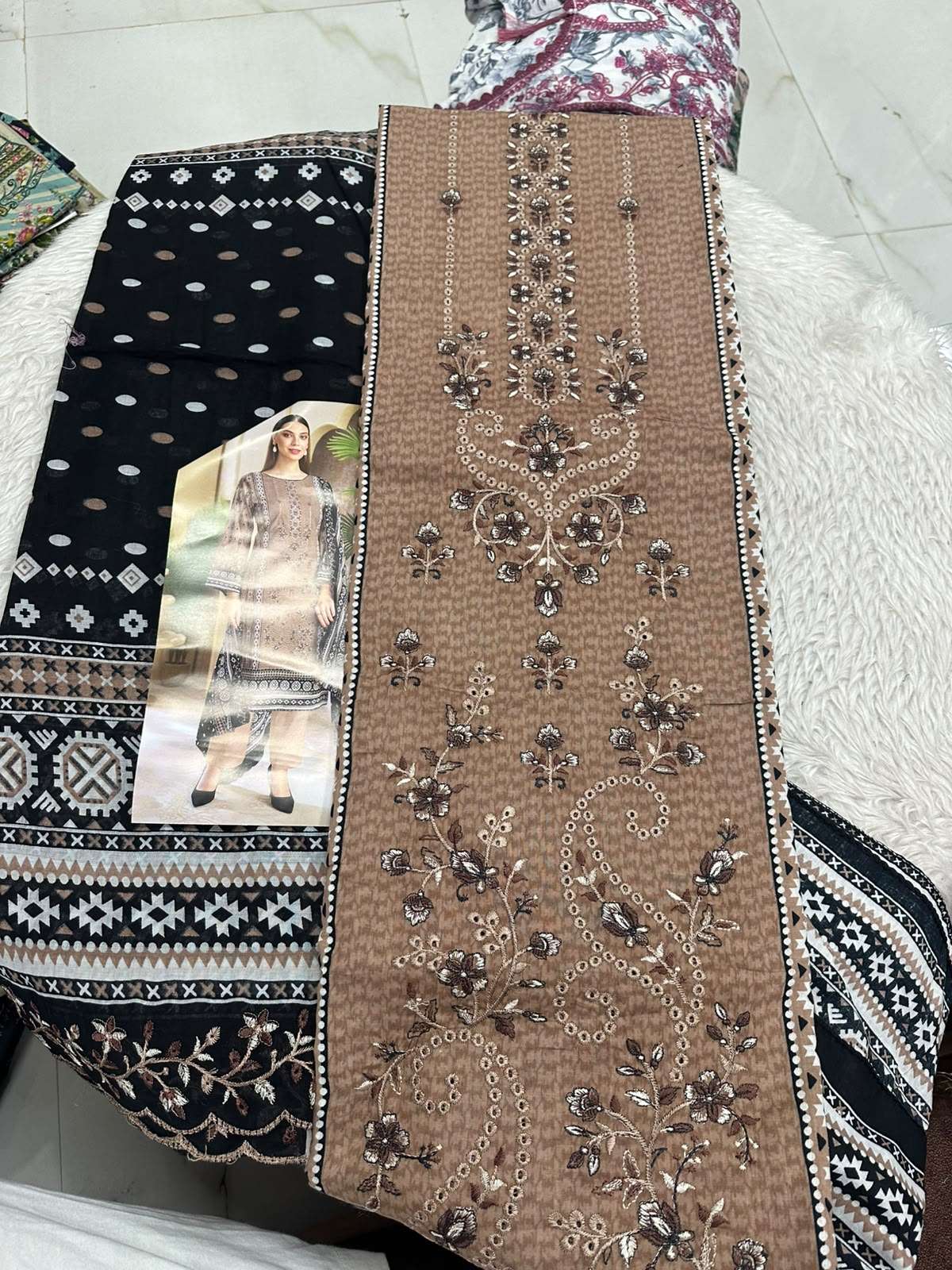 Falah Premium Cotton Collection Code - 50181 By Falah Designer Suits - 05