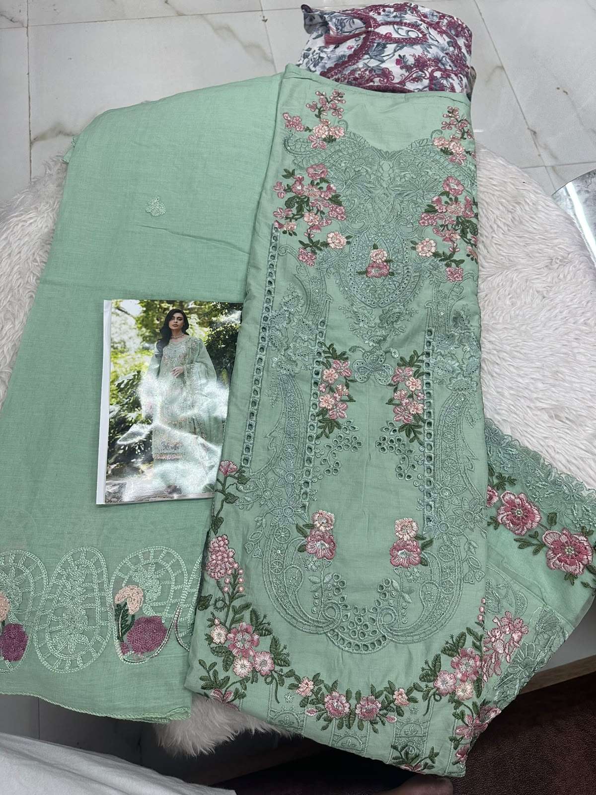 Falah Premium Cotton Collection Code - 50184 By Falah Designer Suits - 01