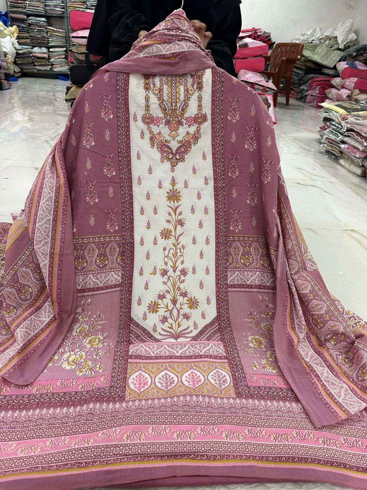Falah Premium Cotton Collection Code - NOP65 By Falah Designer Suits - 10