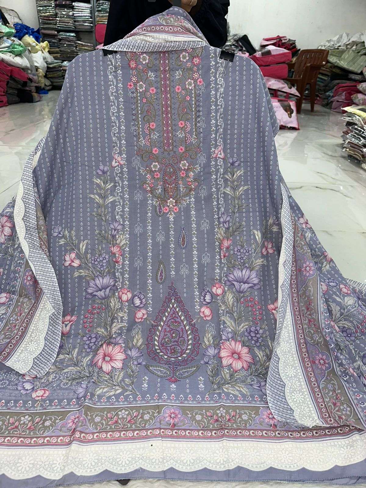 Falah Premium Cotton Collection Code - NOP65 By Falah Designer Suits - 13
