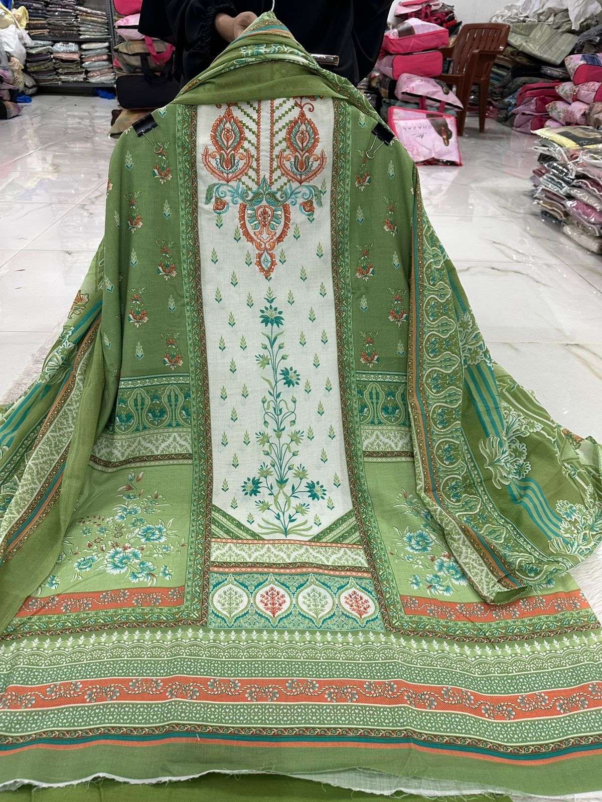 Falah Premium Cotton Collection Code - NOP65 By Falah Designer Suits - 19