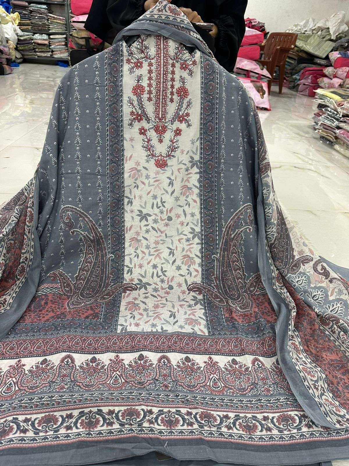 Falah Premium Cotton Collection Code - NOP65 By Falah Designer Suits - 21