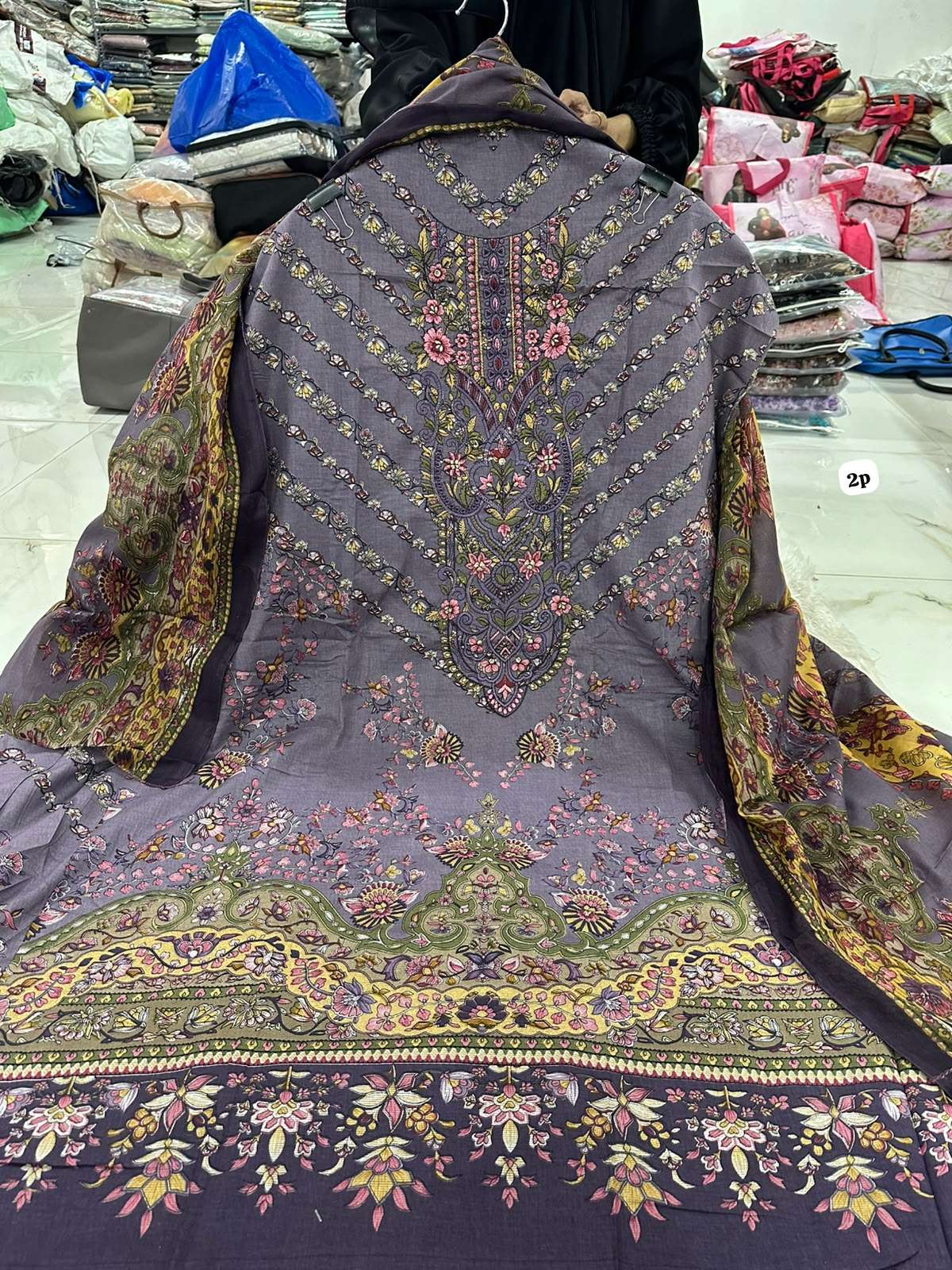 Falah Premium Cotton Collection Code - NOP71 By Falah Designer Suits - 04