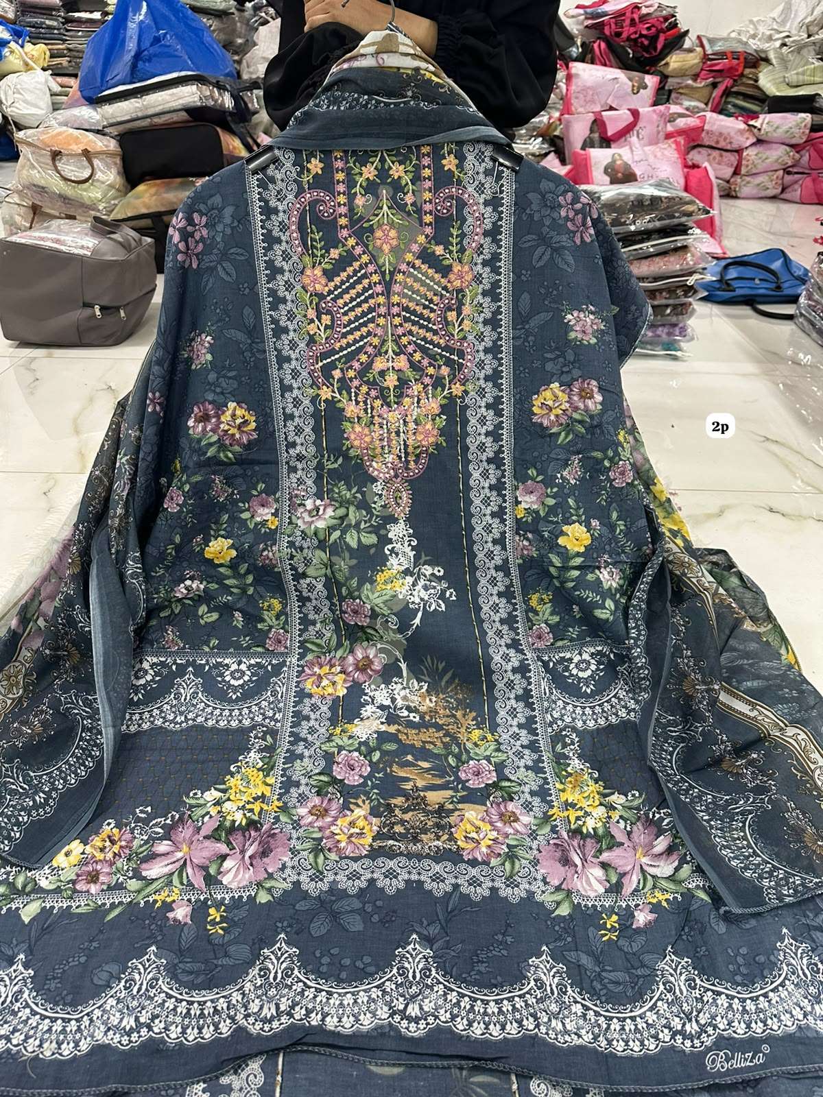 Falah Premium Cotton Collection Code - NOP71 By Falah Designer Suits - 07