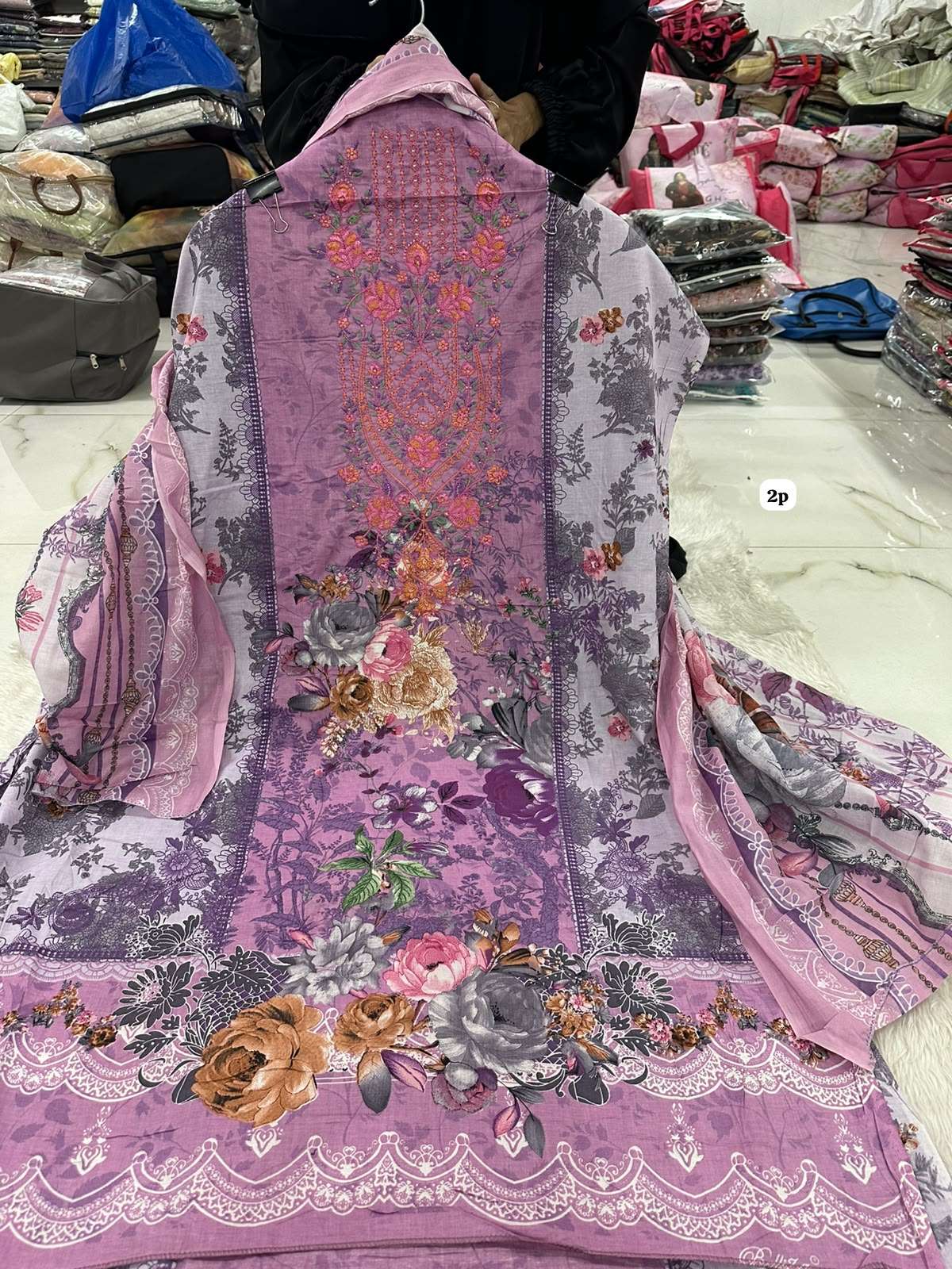 Falah Premium Cotton Collection Code - NOP71 By Falah Designer Suits - 10