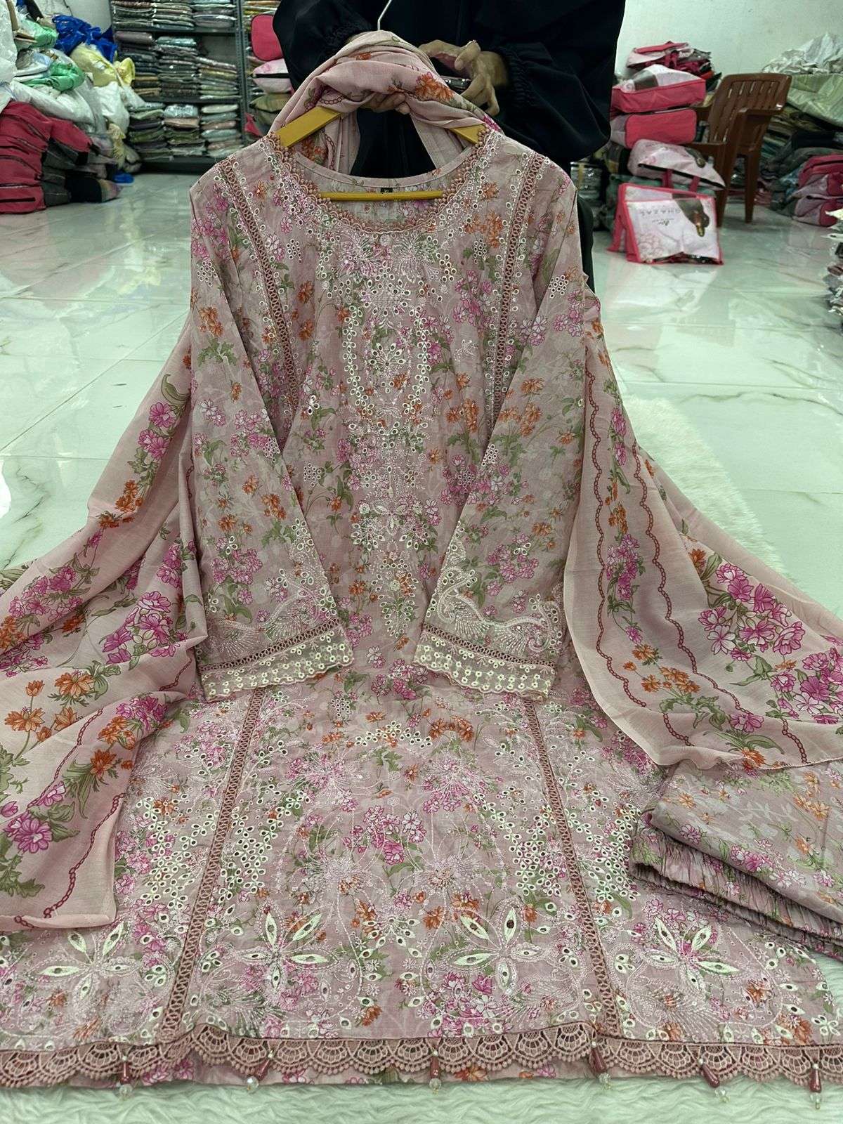 Falah Premium Cotton Collection Designs of Jade Premium Code - RTW01 By Falah Designer Suits - 01 - 12 A