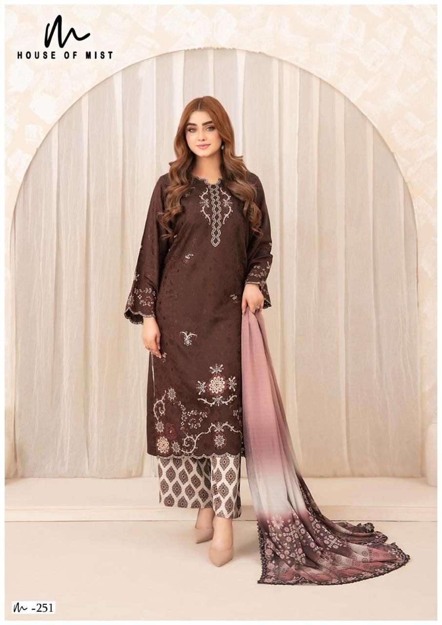 GHAZAL COTTON COLLECTION VOL - 26 BY HOUSE OF MIST - 01