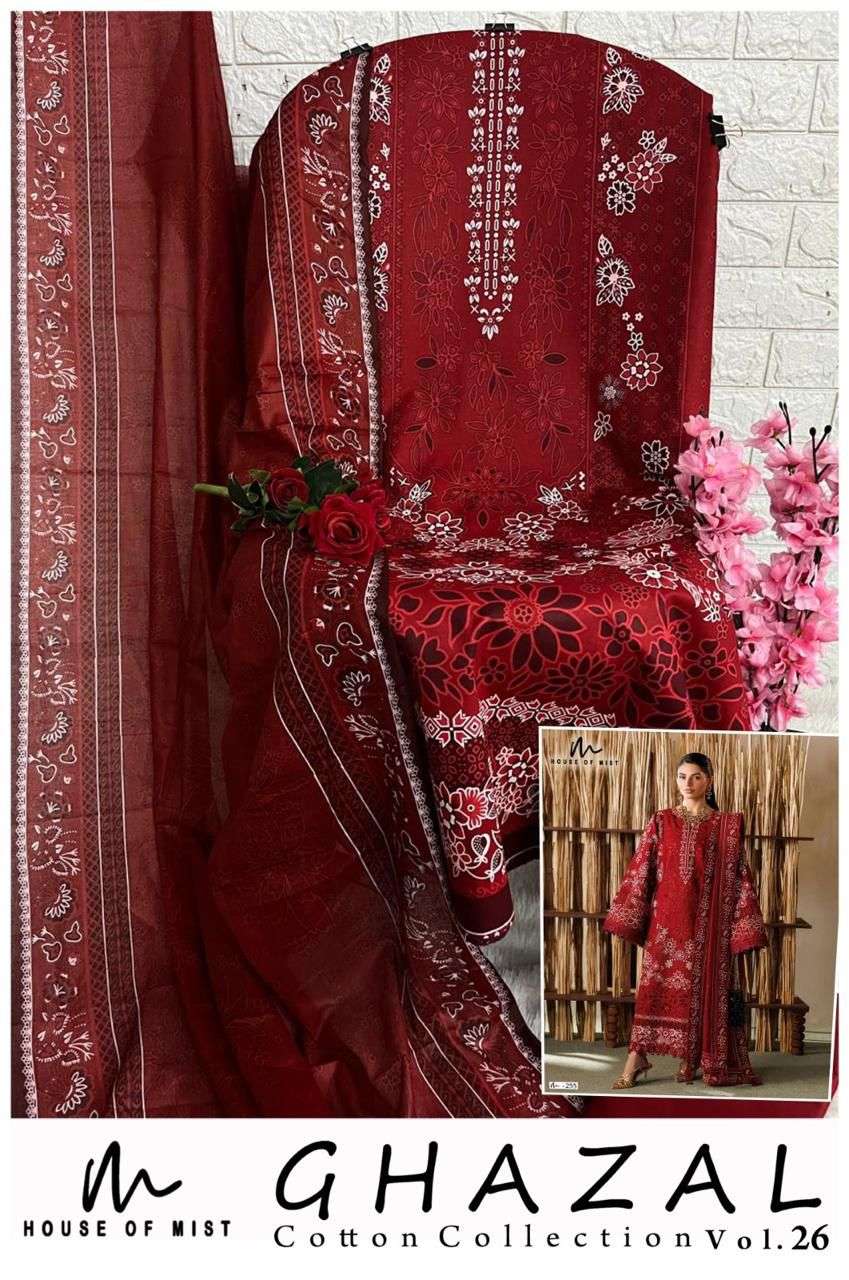 GHAZAL COTTON COLLECTION VOL - 26 BY HOUSE OF MIST - 11